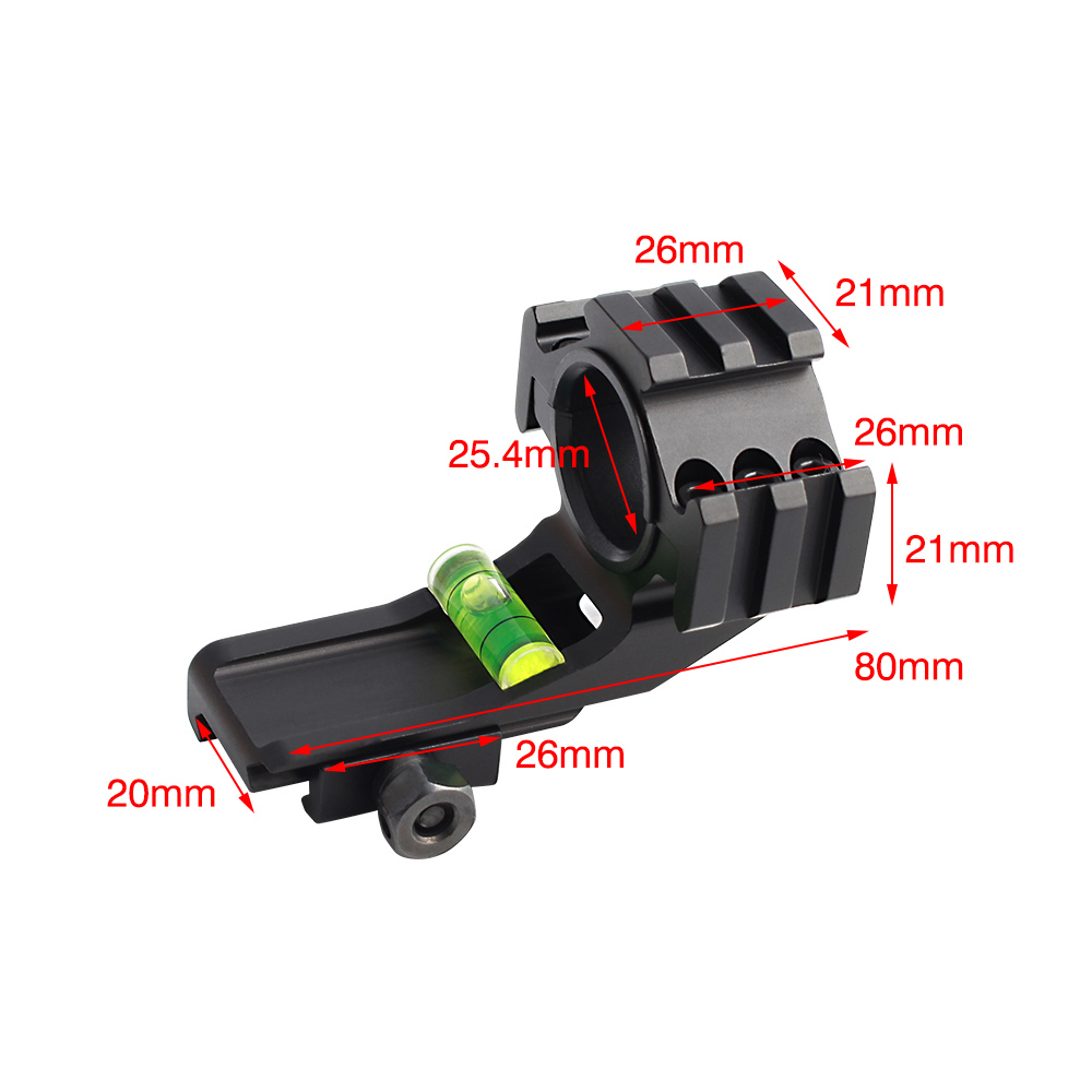 Spring Roll Wrapper - Tactical Hunting Scope Bijlagen 25.4Mm/30Mm Cantilever