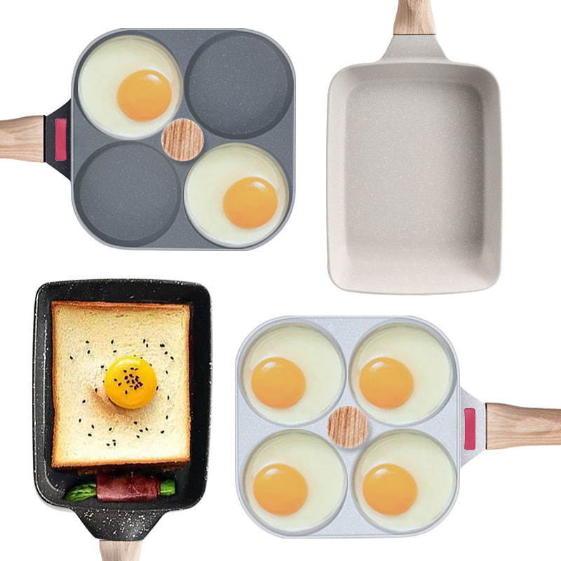 Mini Pancake Griddle - Japanse Omelet Pan Anti-aanbak Tamagoyaki Ei