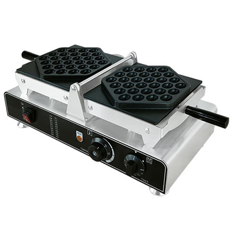 Egg Waffle Pan - 1500W Wafelijzer Commerciële HongKong Bubble Ei