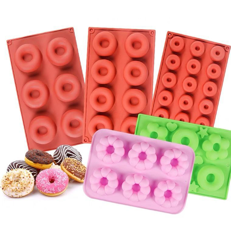 Donut Mold Silicone - Siliconen Donut Maker 3D DIY Bakken