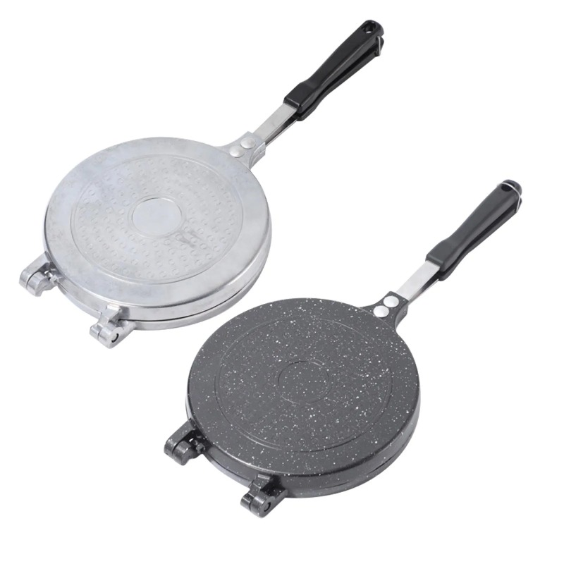 Mini Pancake Griddle - Dubbelzijdige Koekenpan Aluminium Anti-aanbak Pannenkoek Pan