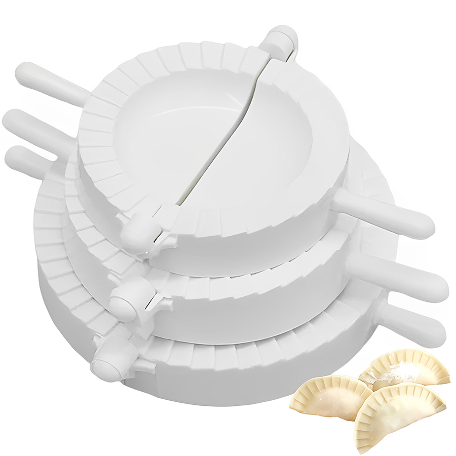 Dumpling Press Set - 3 stks/set 7-10 cm Plastic Knoedel