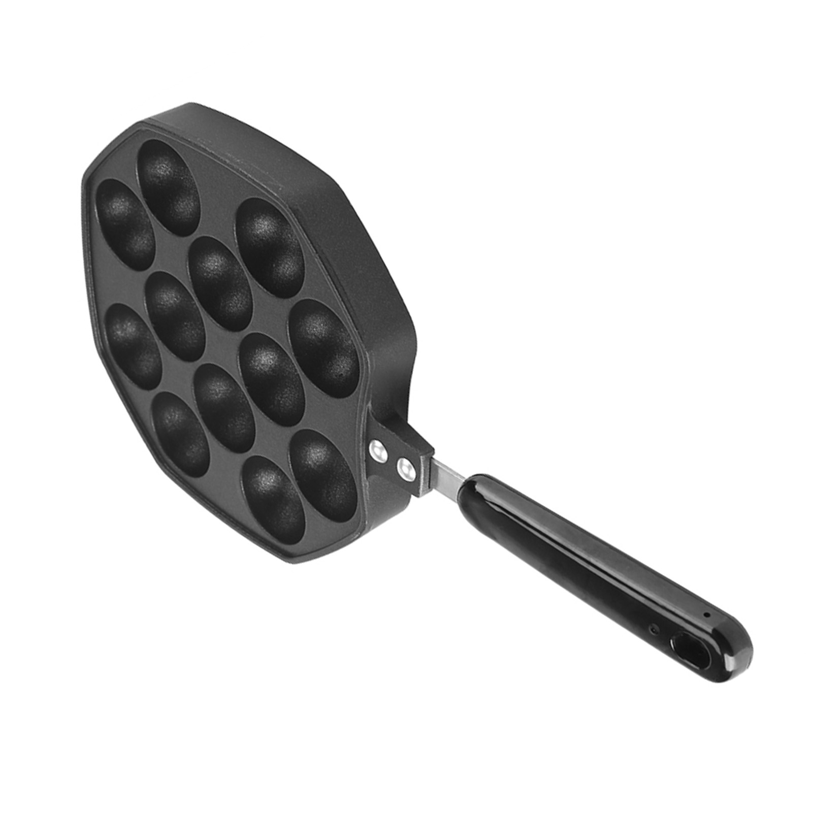 12 holtes aluminium antiaanbak - Takoyaki Grill Plate recensie en prijs