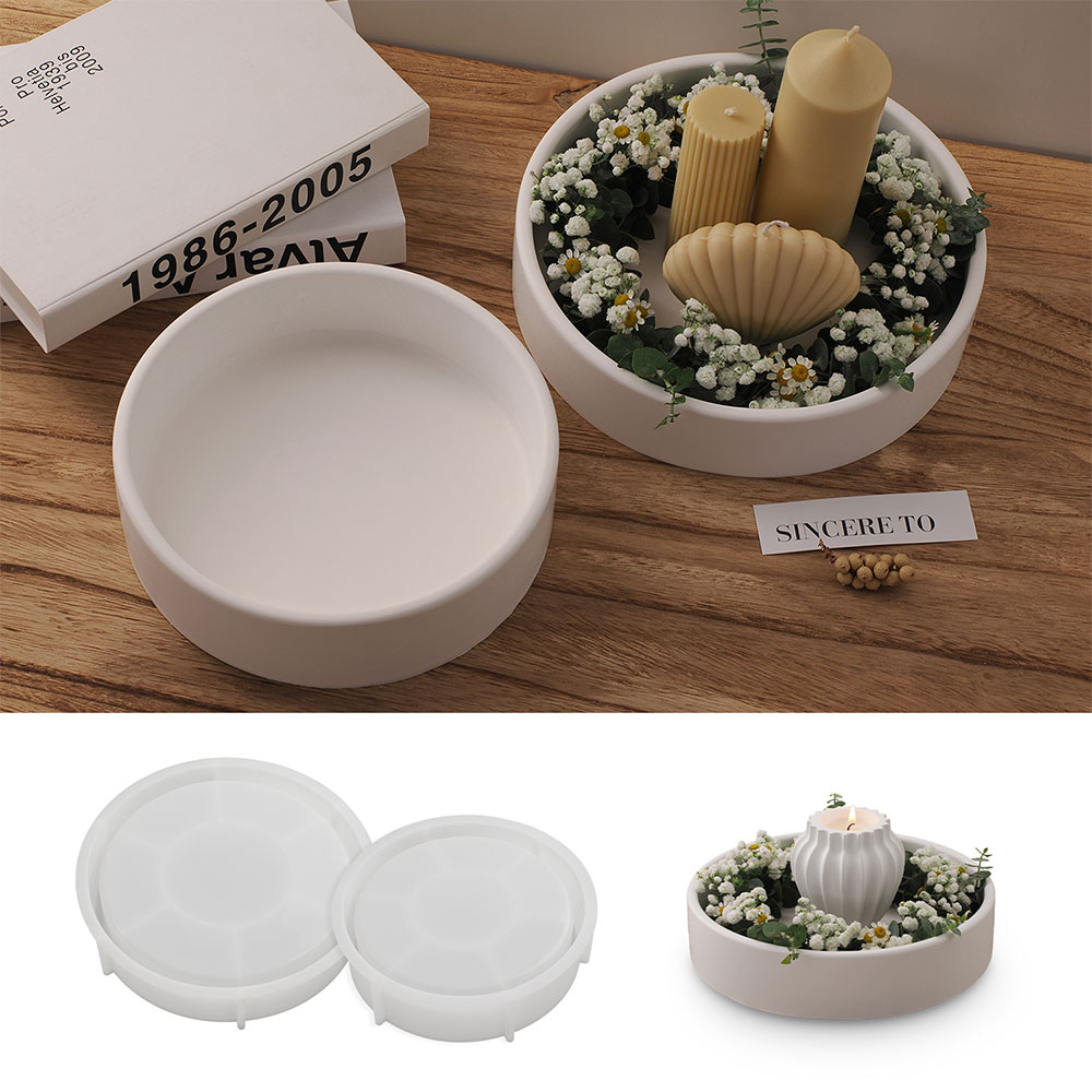 Grote Capaciteit Cement Kaars  - Potsticker Mold recensie en prijs