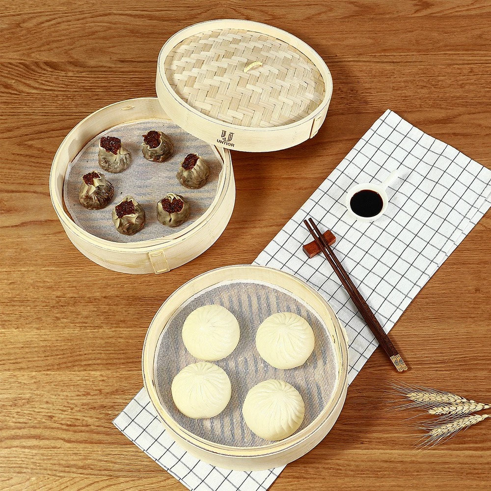 Bamboe Stoomboot Mand Met Deks - Bao Steamer Bamboo recensie en prijs