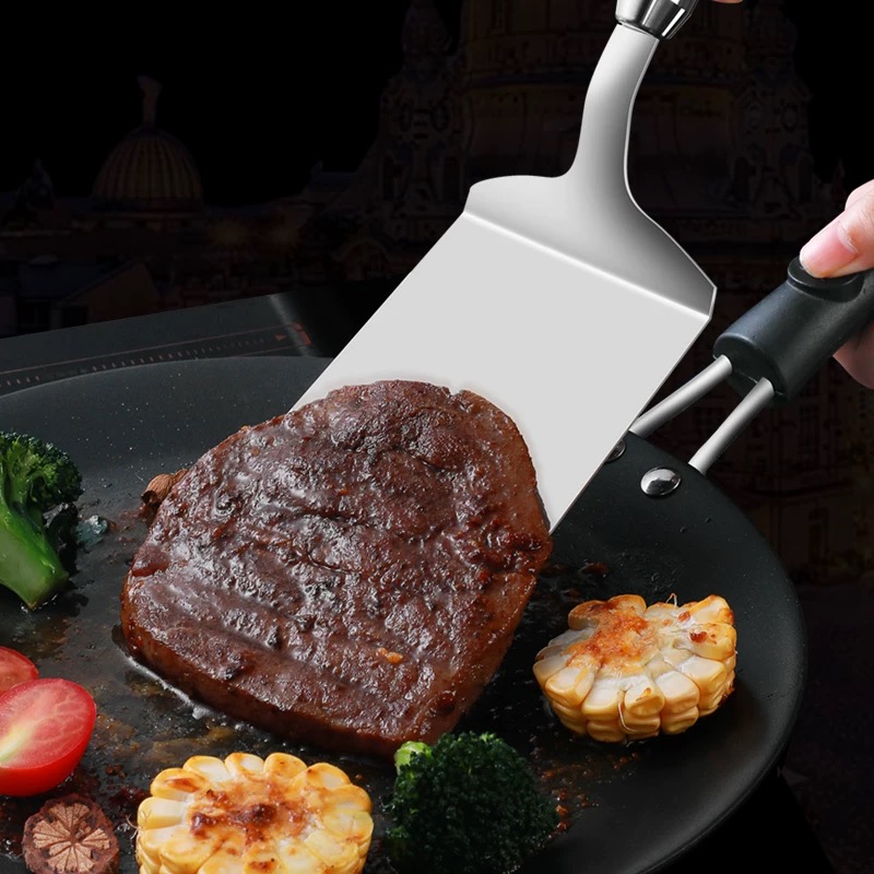 Roestvrijstalen frituurspatel  - Okonomiyaki Spatula recensie en prijs