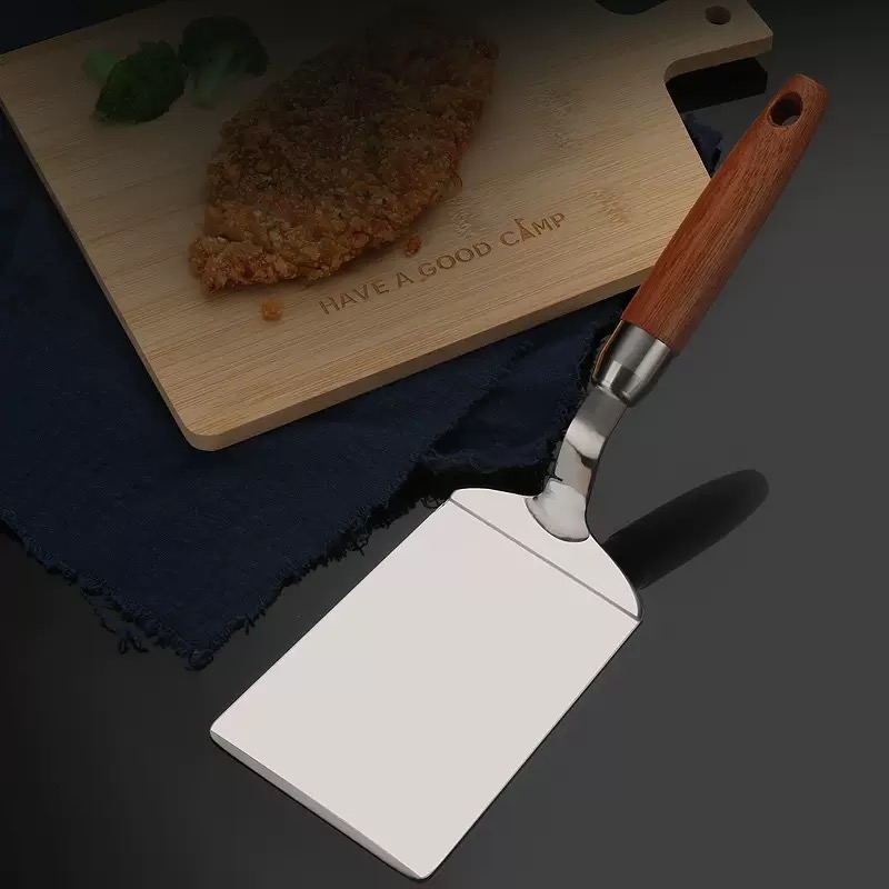 Roestvrijstalen frituurspatel  - Okonomiyaki Spatula recensie en prijs