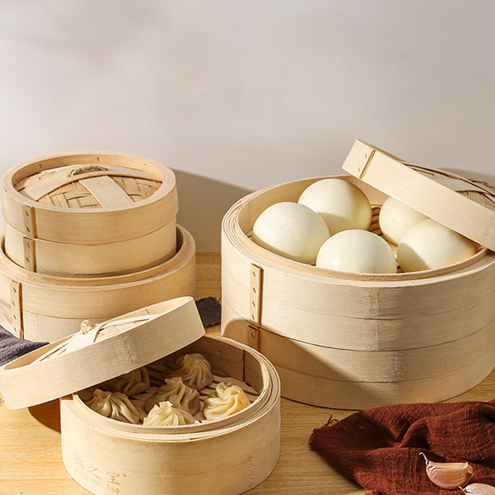 Bamboe stoommandje, handgemaak - Bao Steamer Bamboo recensie en prijs