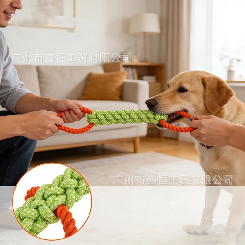 Hondenspeeltje van katoenen to - Corn Dog Stick recensie en prijs