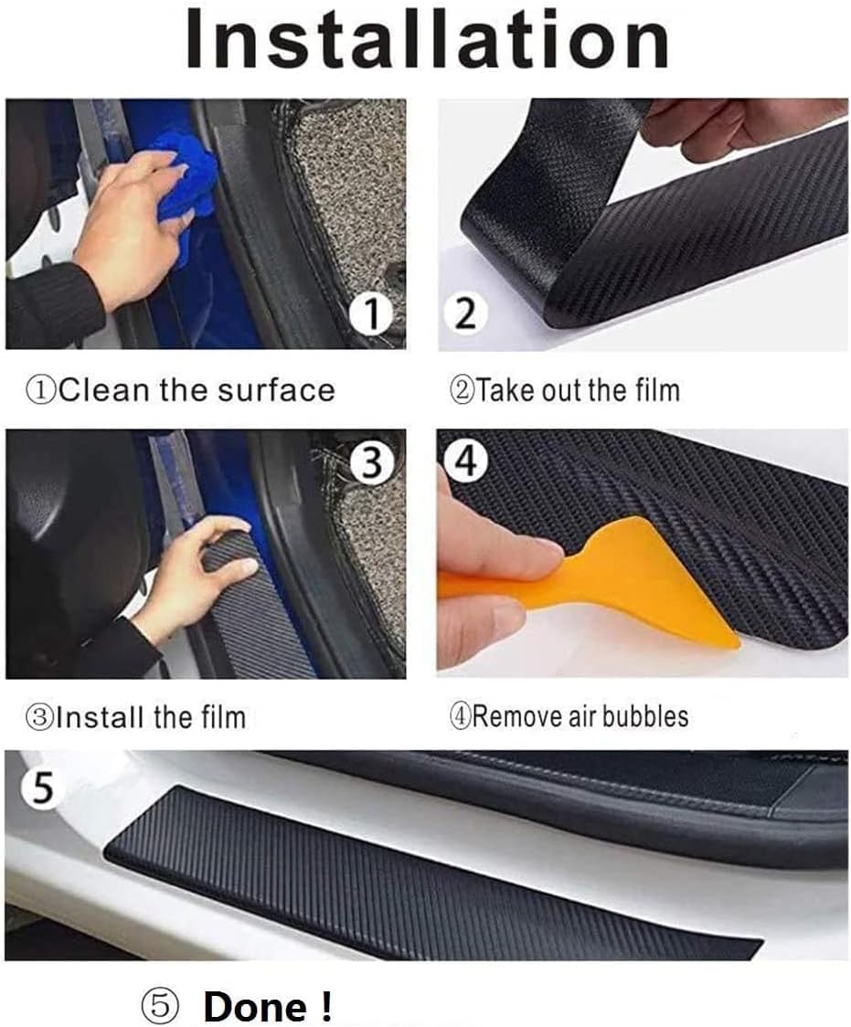 Auto Instaplijsten Plaat Guard - Crepe Pan Carbon recensie en prijs