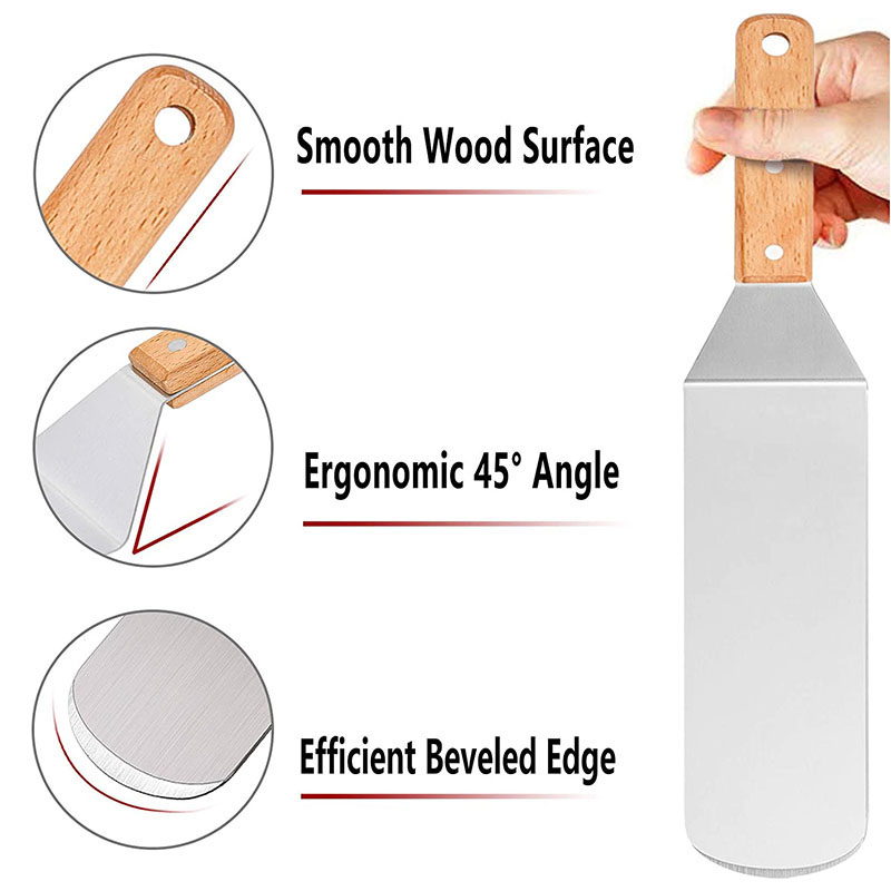 Professionele Spatels Set, Ove - Okonomiyaki Spatula recensie en prijs