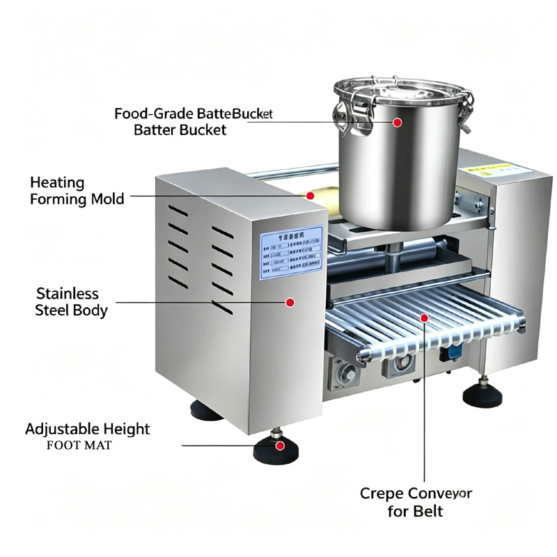 Automatische Mille Crepe Machi - Spring Roll Wrapper recensie en prijs