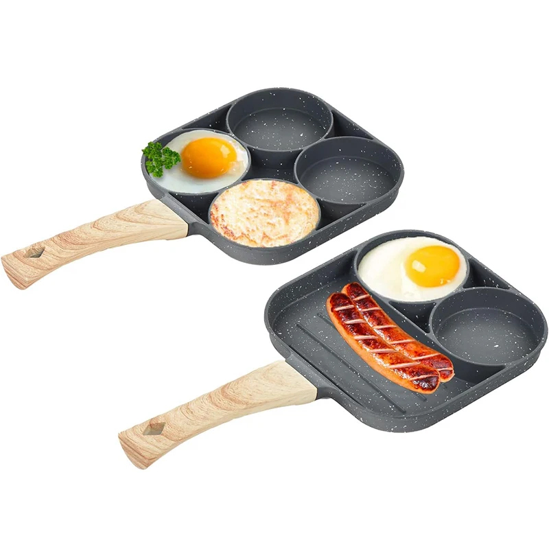 Pannenkoekenpan met 4 comparti - Mini Pancake Griddle recensie en prijs