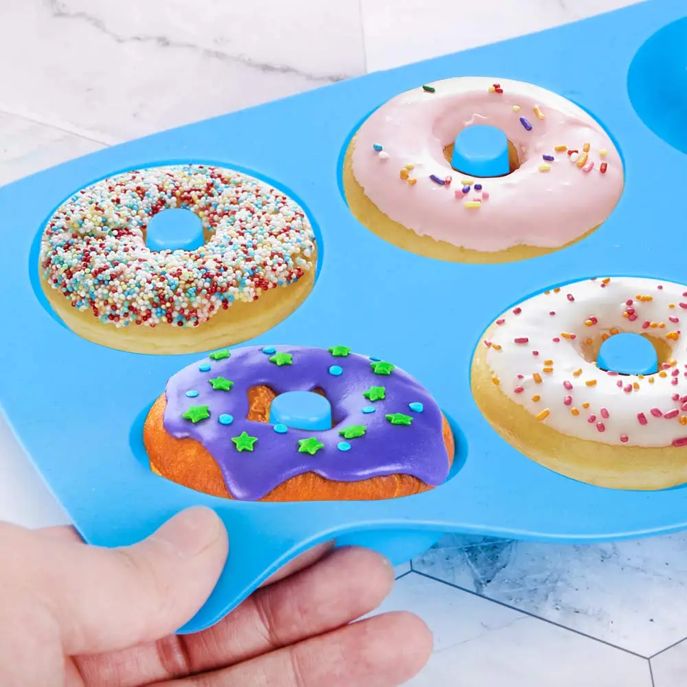 6-gaats siliconen donutvorm ba - Donut Mold Silicone recensie en prijs
