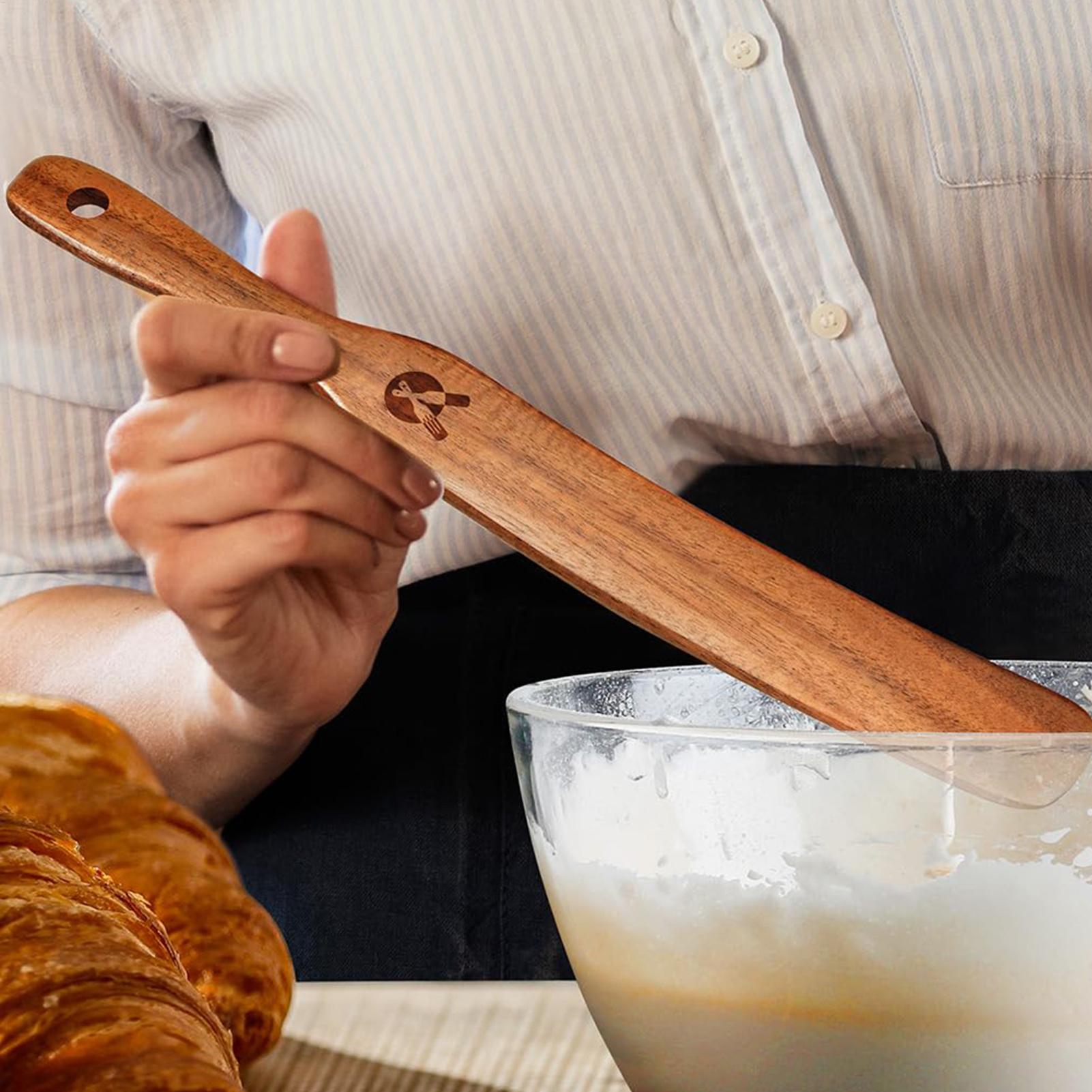 Houten roerstaafje Smalle jars - Okonomiyaki Spatula recensie en prijs