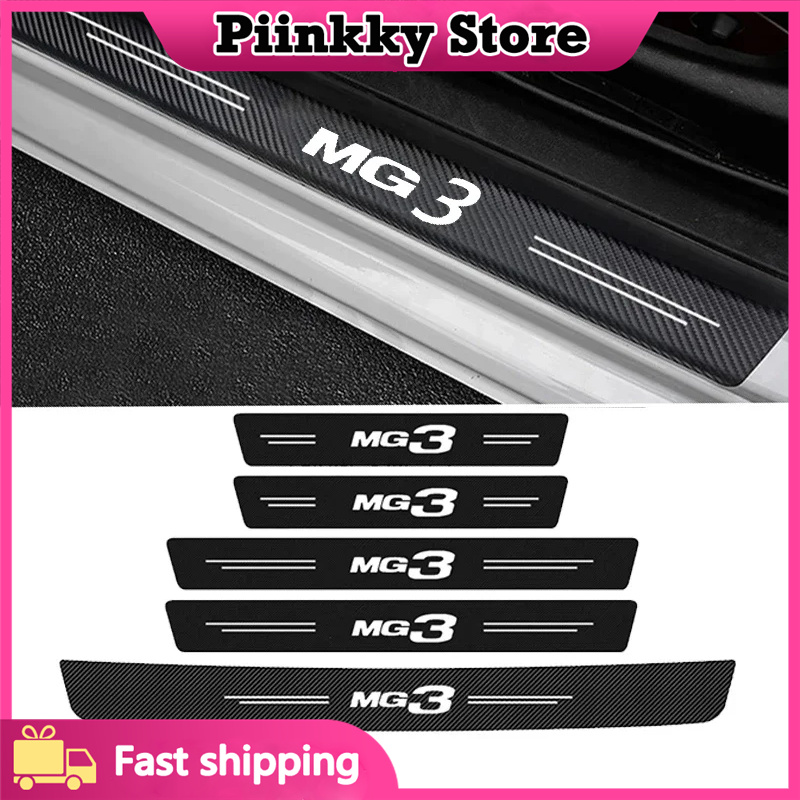 Voor MG3 MG3 Logo Auto Instapl - Crepe Pan Carbon recensie en prijs