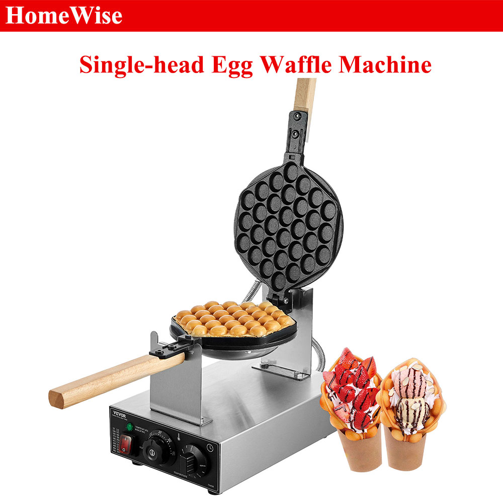 HomeWise Commercieel Ei Bubble - Egg Waffle Pan recensie en prijs