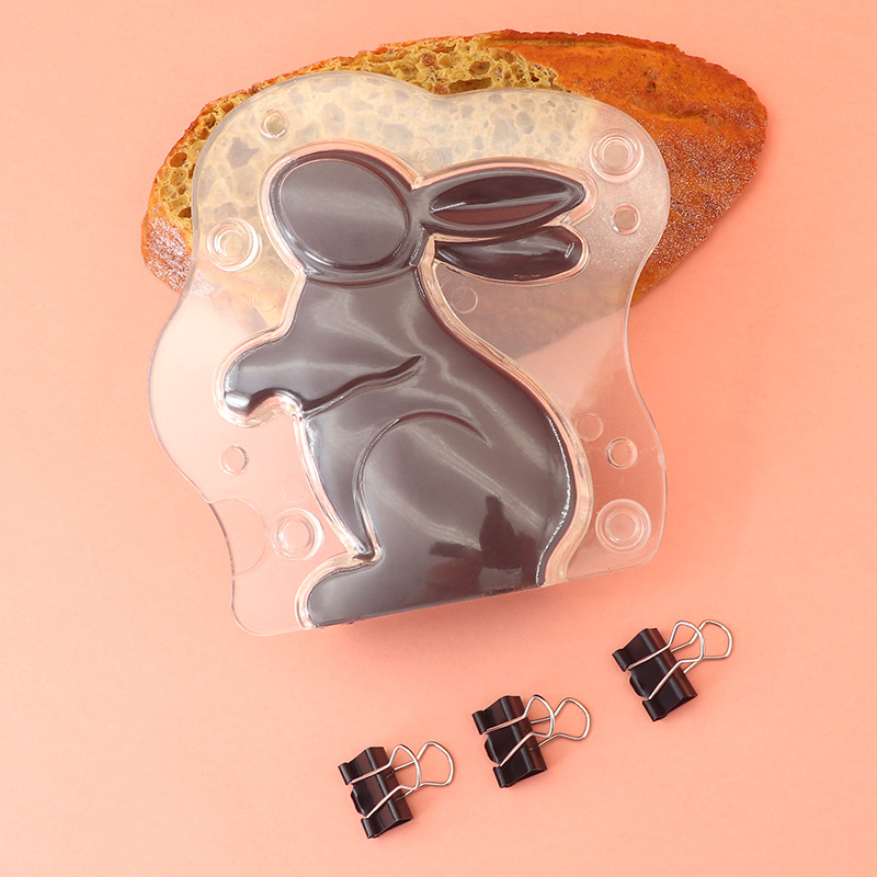 Nieuwe 3D Konijn vormige Choco - Bunny Cake Mold recensie en prijs