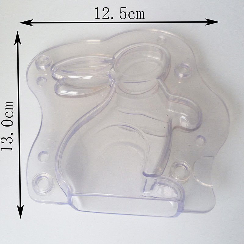 Nieuwe 3D Konijn vormige Choco - Bunny Cake Mold recensie en prijs