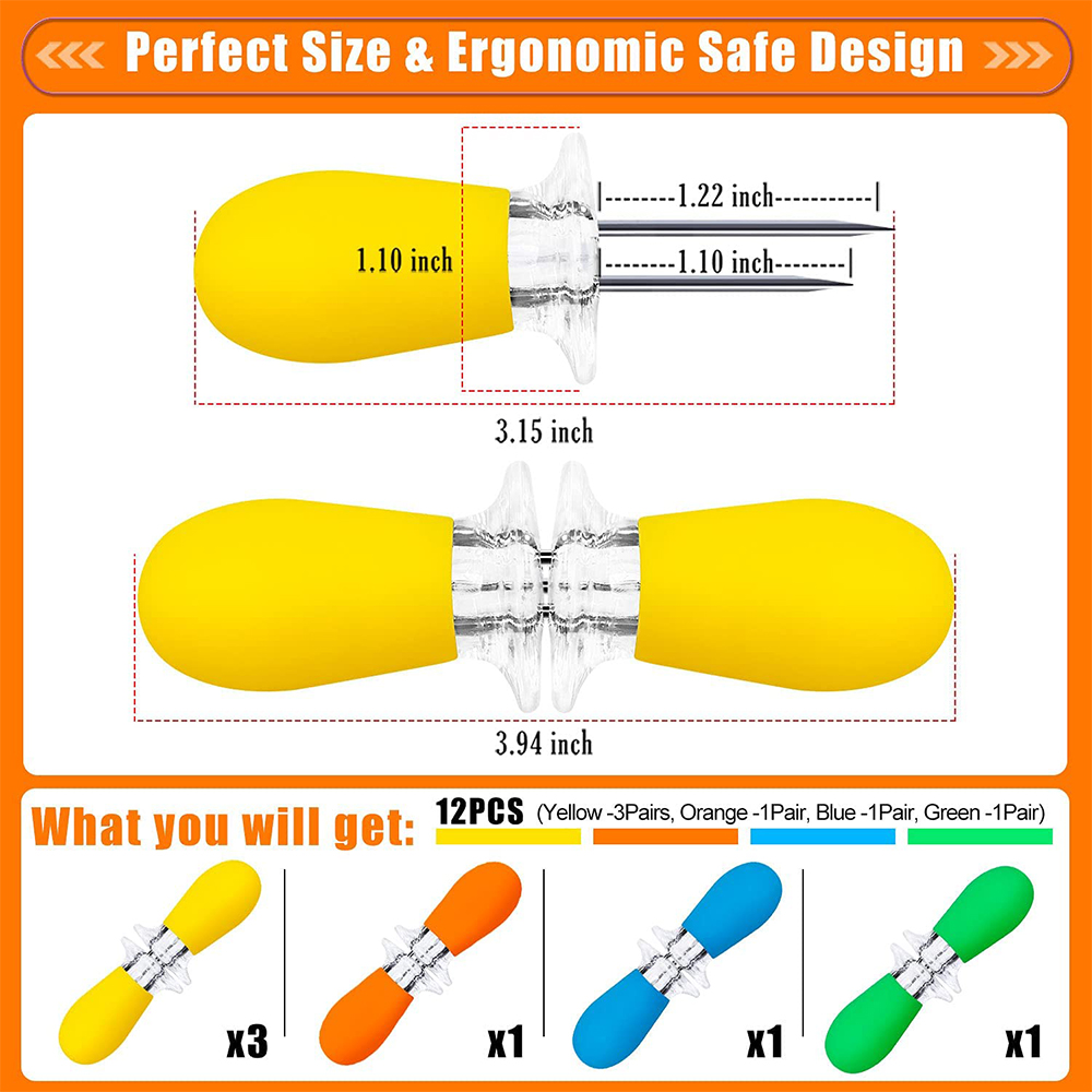 Lmetjma 12 Stks/set Maïs Houde - Corn Dog Stick recensie en prijs