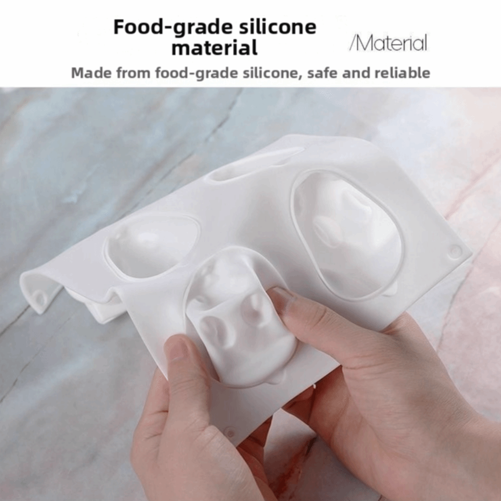 Flexibele siliconen 3D konijne - Bunny Cake Mold recensie en prijs