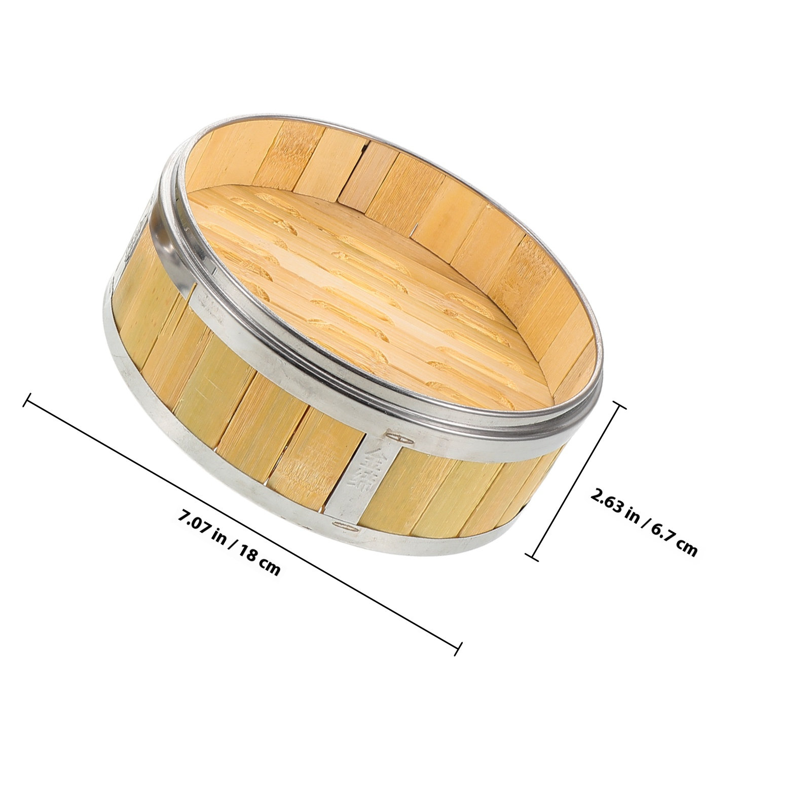 18 cm handgemaakte bamboe stoo - Bao Steamer Bamboo recensie en prijs