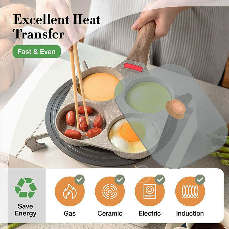 Japanse Omelet Pan Anti-aanbak - Mini Pancake Griddle recensie en prijs