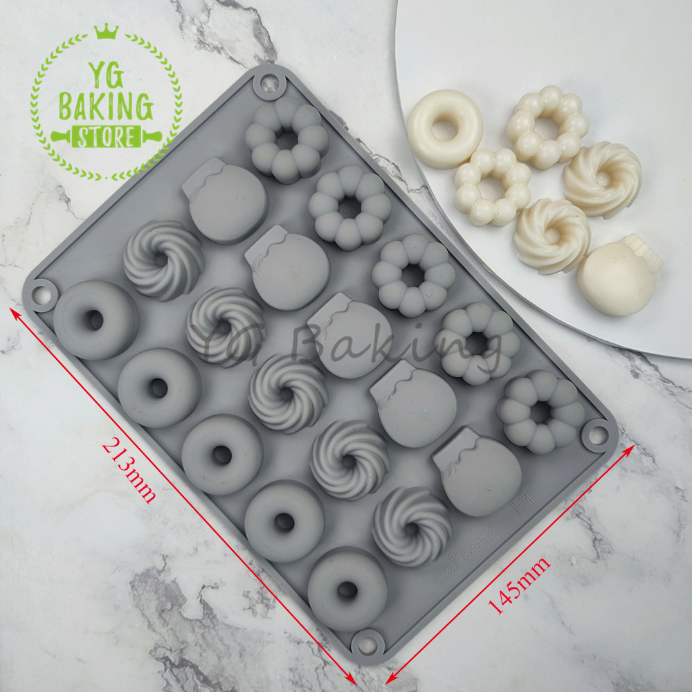 Dorica 3D Mini Donut Sawalin C - Donut Mold Silicone recensie en prijs