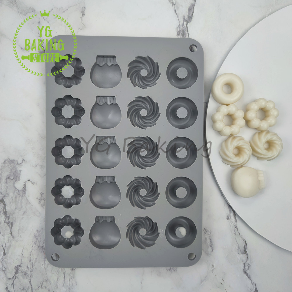 Dorica 3D Mini Donut Sawalin C - Donut Mold Silicone recensie en prijs