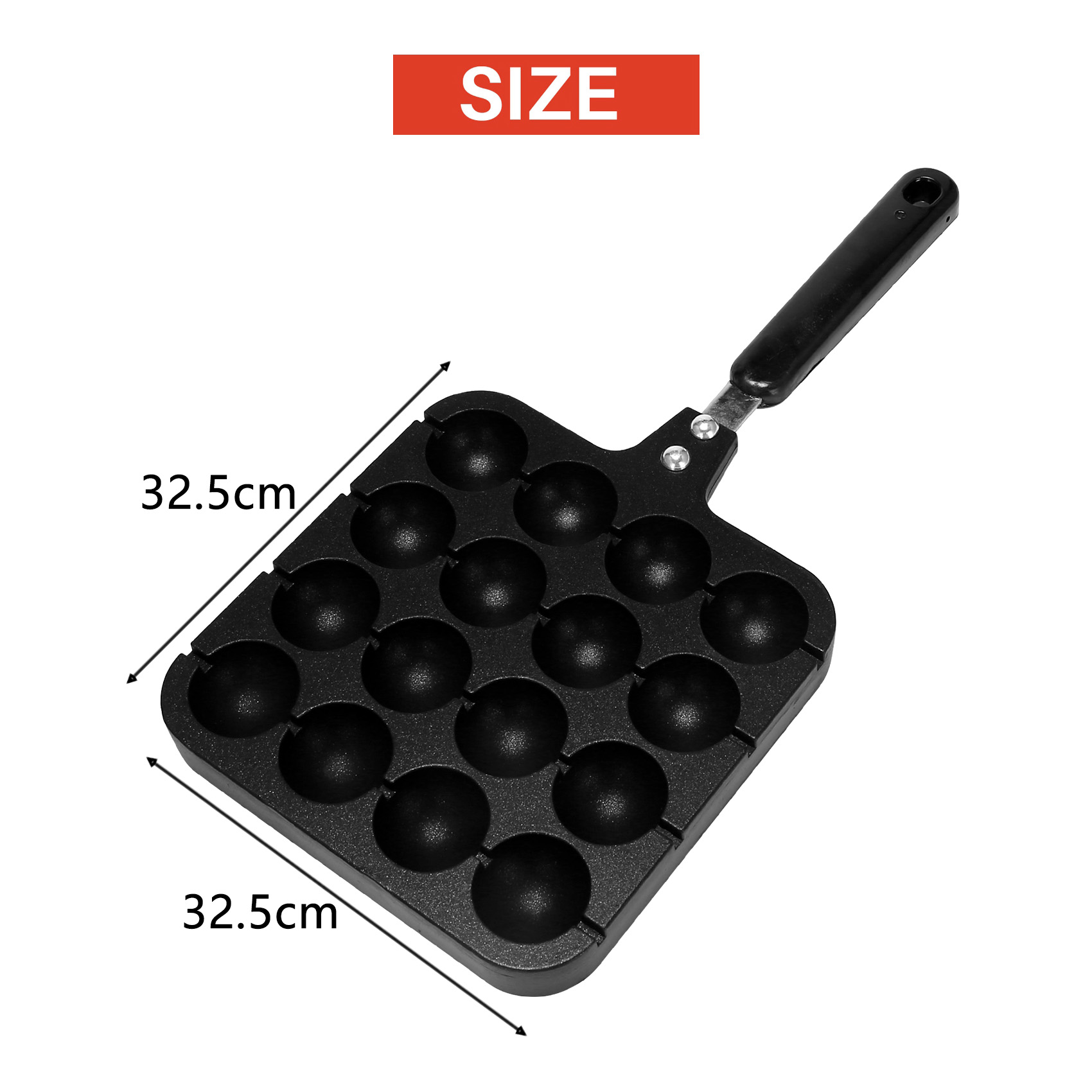 F-T 16 Gaten Aluminium Takoyak - Takoyaki Grill Plate recensie en prijs