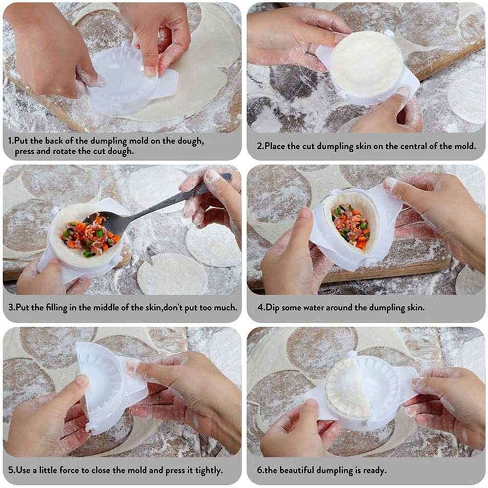4-Size Knoedel Schimmel DIY Dr - Dumpling Press Set recensie en prijs