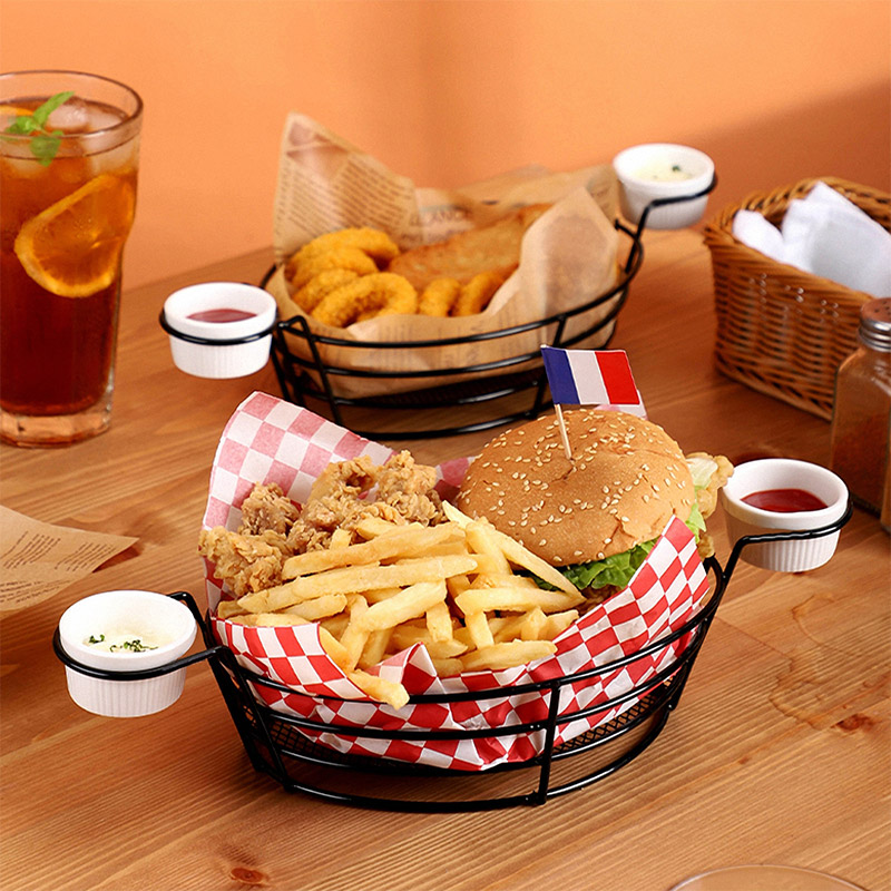 Nieuwe bootvormige fritesmandj - Dim Sum Basket recensie en prijs