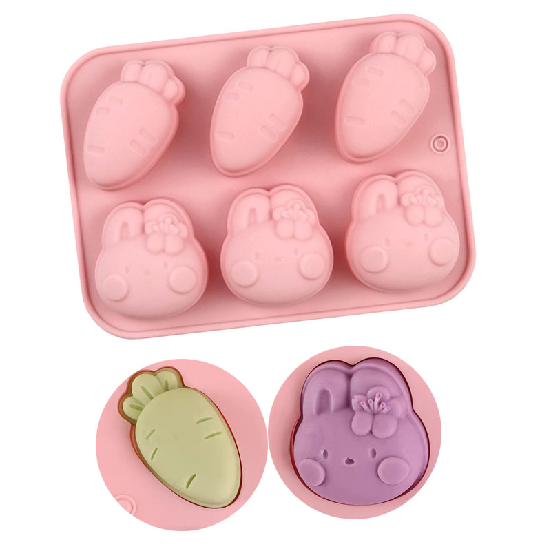 Cartoon siliconen mal konijn w - Bunny Cake Mold recensie en prijs
