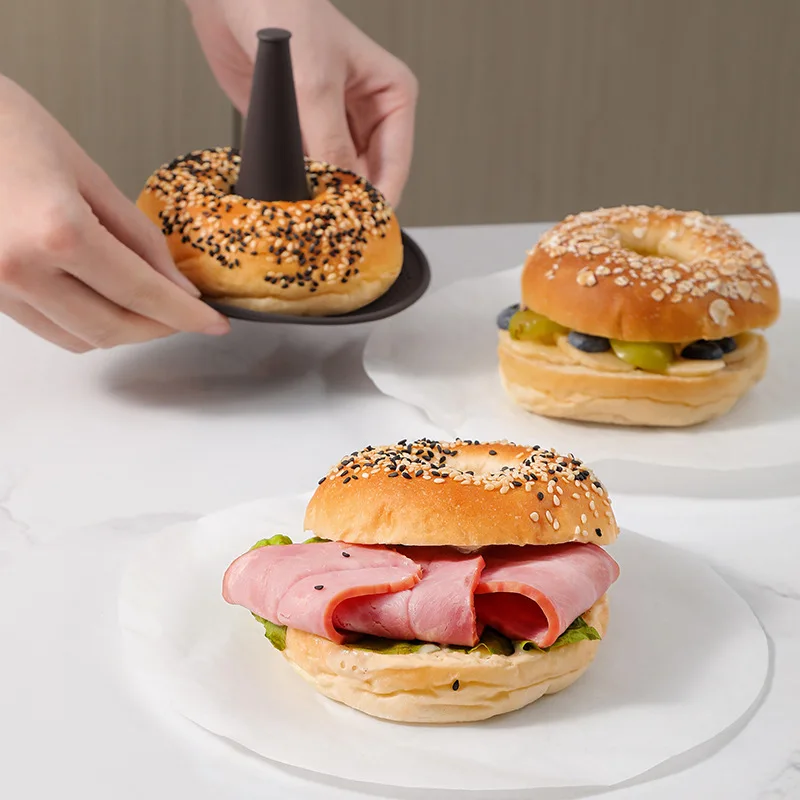 6 Stuks Bagel Gereedschap Sili - Donut Mold Silicone recensie en prijs