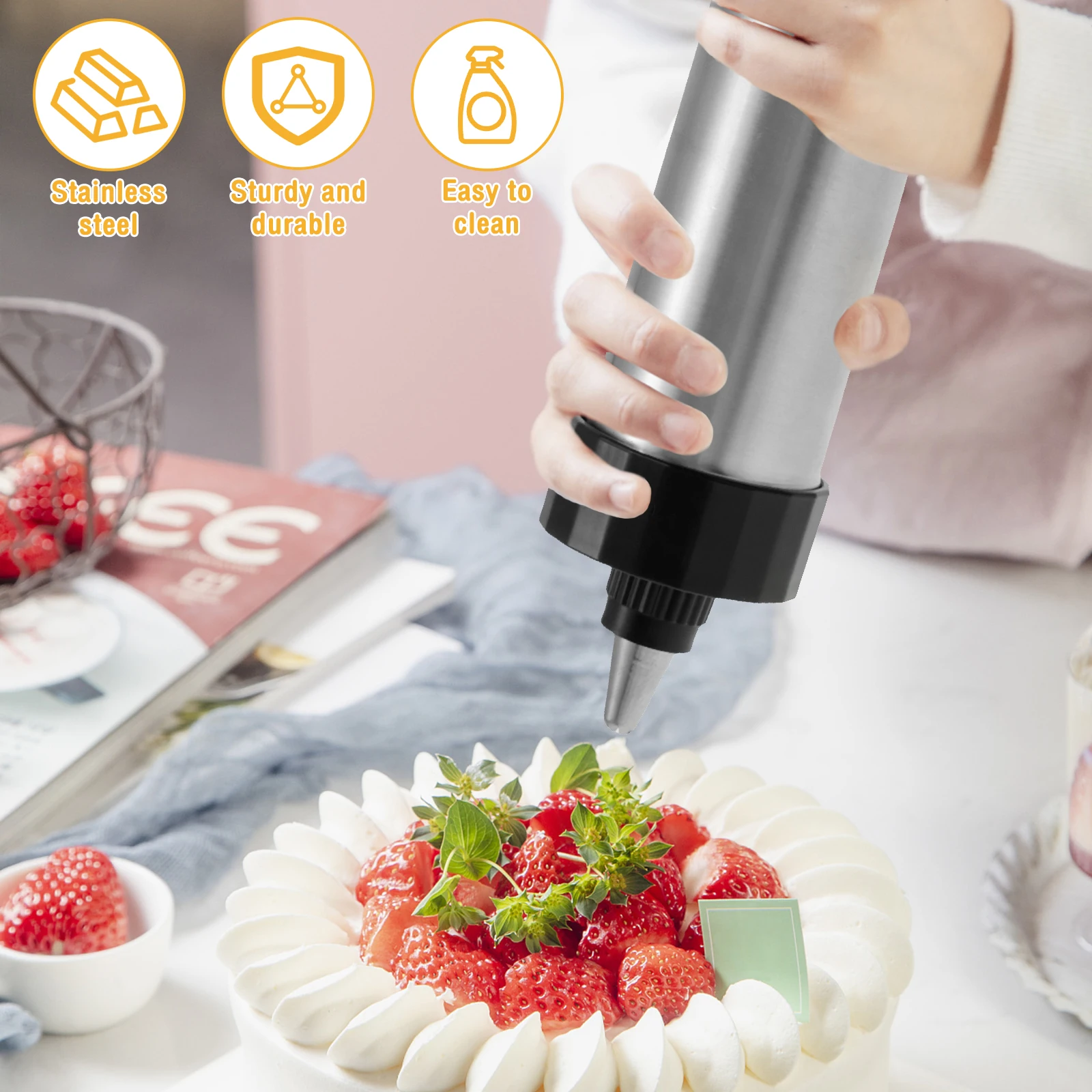 Churro Maker Machine RVS Churr - Churros Maker Gun recensie en prijs