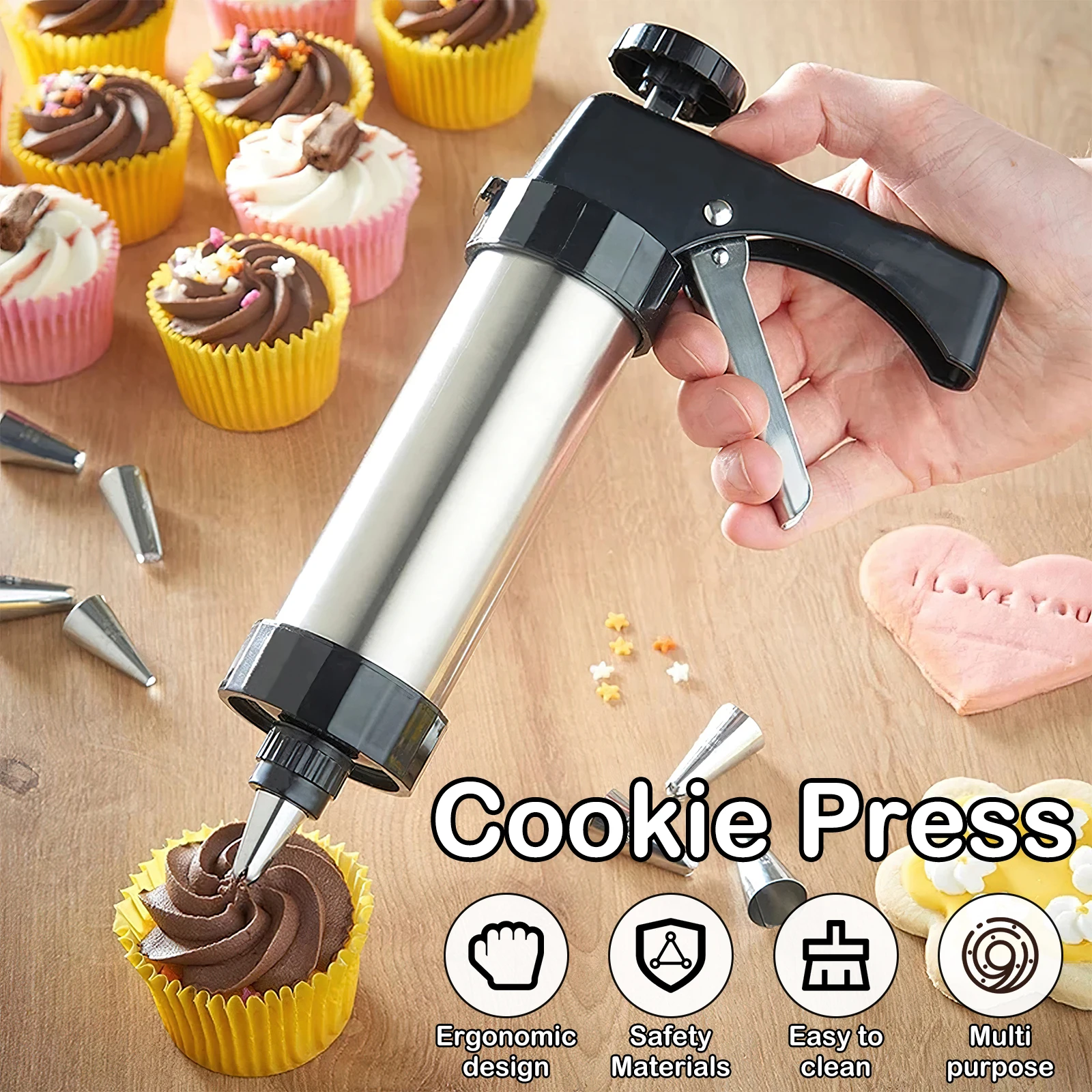 Kerstkoekjespers en -set met t - Churros Maker Gun recensie en prijs