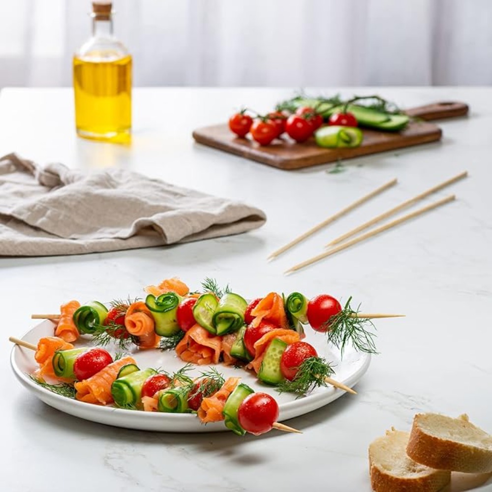90-1350 stuks BBQ-spiesjes Bam - Corn Dog Stick recensie en prijs